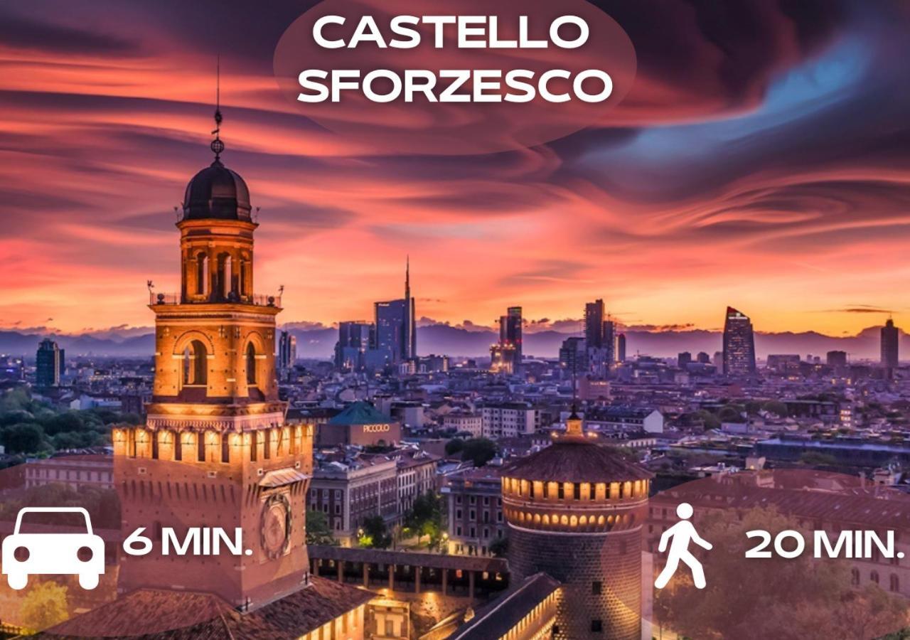 Elegant Citylife Apartment- Metro Access - Double Rooms Milan Exterior photo