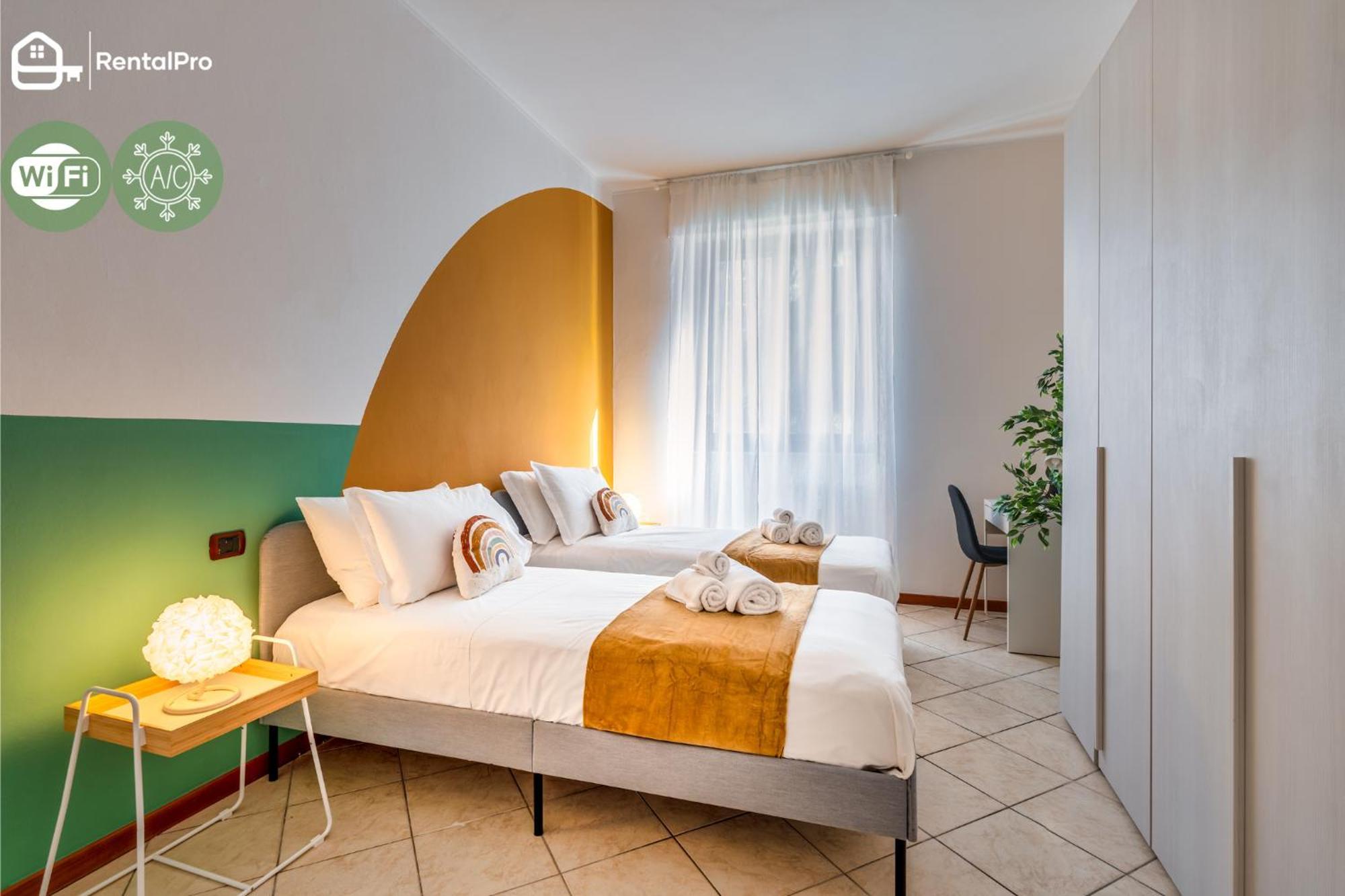 Elegant Citylife Apartment- Metro Access - Double Rooms Milan Exterior photo